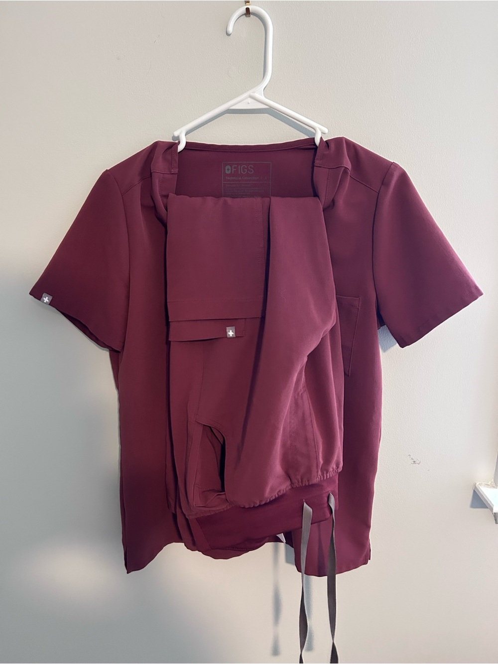 FIGS Cherry Red Scrubs